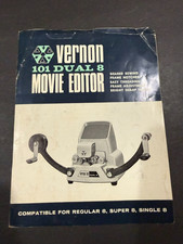 Vernon 101 Dual 8 Movie Editor Instructions
