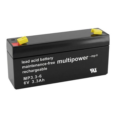 Multipower MP3.3-6 6V 3,3Ah AGM