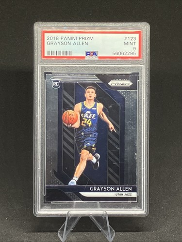2018-19 Panini Prizm Grayson Allen #123 PSA 9 MINT Rookie RC