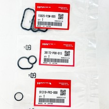 Oem Genuine Honda Civic Del Sol D16y8 Vtec Solenoid Valve Filter Gasket Set
