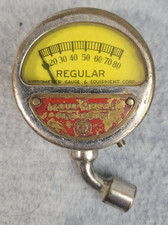 Vintage Moto Meter Tire Tester 80 PSI Regular Motometer Gauge & Equipment USA