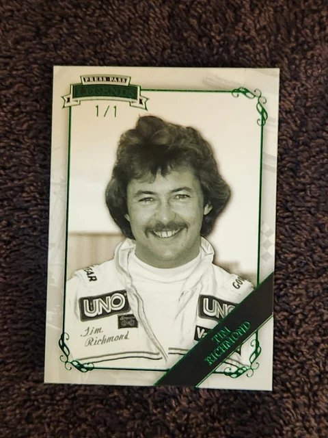 Tim Richmond 2009 Press Pass Legends Racing.. RARE (1/1)
