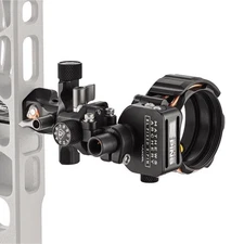 Mathews Axcel Bridge-Lock Fixed Pin Sight Black 5-Pin Archery Sight