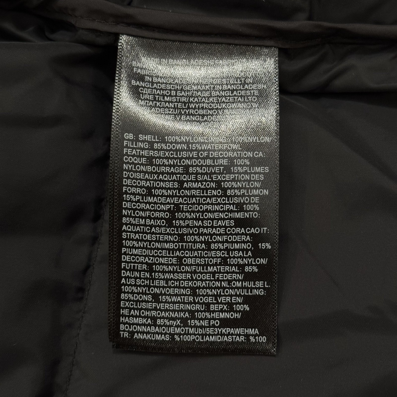 New The North Face Men's 1996 Retro Nuptse 700 Down Puffer Jacket Black (S-XL) thumbnail 7