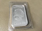 1 oz fine silver bar Liberty Buffalo