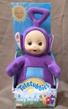 Vtg Teletubbies Tinky Winky 14 Inch Plush NIDB Playskool 1998