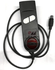 2 button 5 pin lift chair Hand Controller for Okin Limoss lazboy Power Recliner 