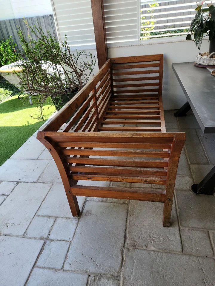 Balinese Timber Day Bed Modern Style - image 4 of 4