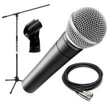 Shure Sm58-lc Dynamic Vocal Microphone Performer Pak
