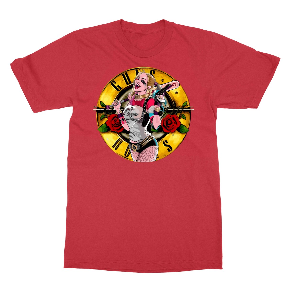 New Harley Quinn Rose Limited Edition Men's T-Shirt | eBay