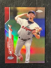 JORDAN BALAZOVIC 2020 Topps Chrome Pro Debut Red Refractor 6/10