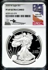 2020-W $1 American Silver Eagle - NGC PF 69 Ultra Cameo - Mercanti Signed  CC270