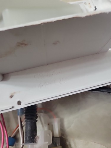 ASKO Dryer Exhaust Canal Bend w/ Thermostat 53-4194 Off Of MCE8000AYW - Picture 6 of 7