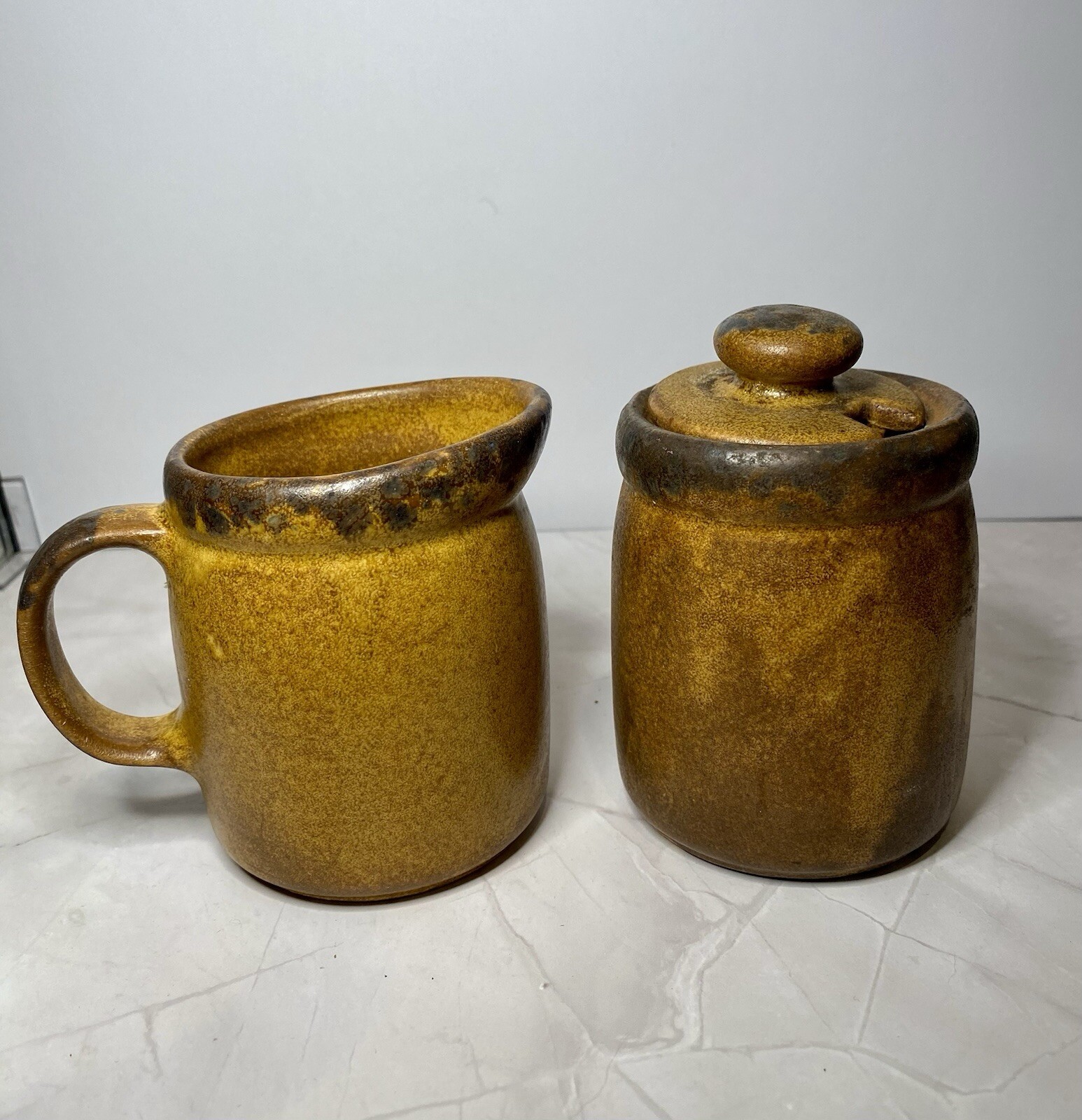 McCoy Cream and Sugar Dishes