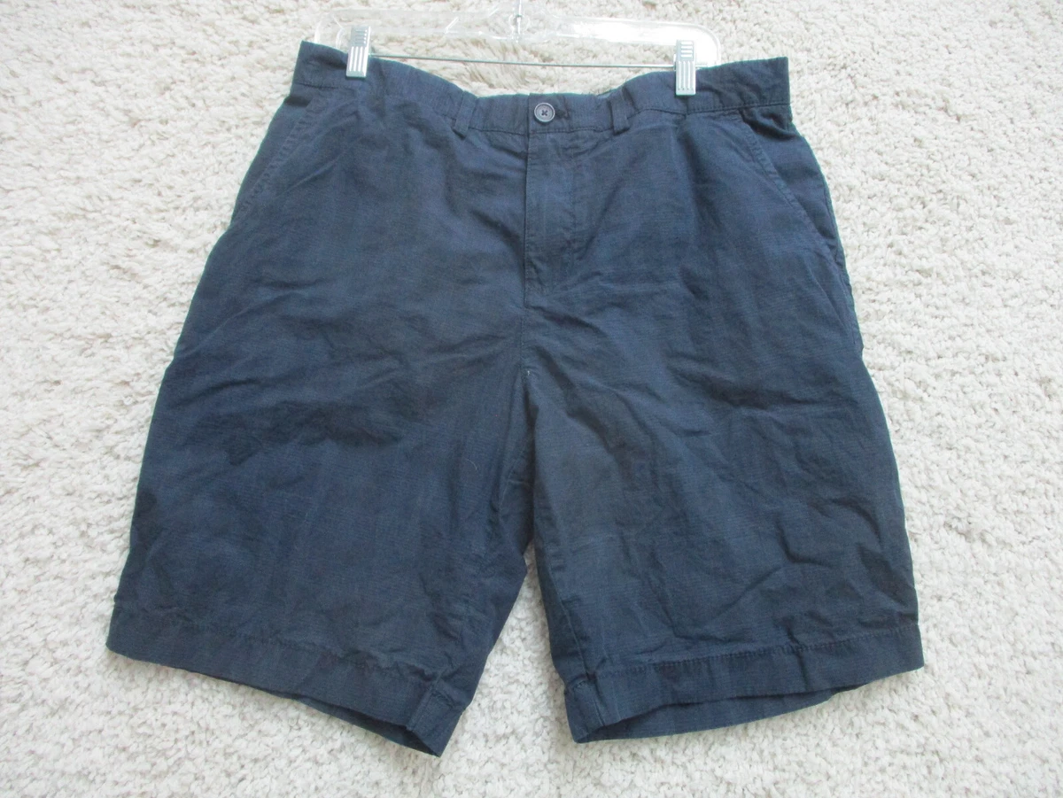 Tommy Hilfiger Shorts 34 Mens Navy Blue Chino Pockets Outdoors