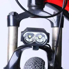 E-Bike Headlight Electric Scooter Bicycle Flashlight Horn Front Lamp Accessories