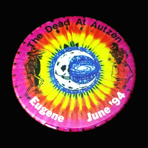 Pin Grateful Dead Oregon Ducks Autzen Eugene O 1994 6/17,18,19/94 Insignia Pinback