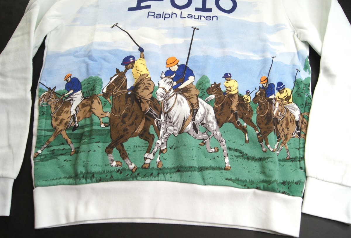 POLO RALPH LAUREN Men's Polo Match Fleece Pullover Hoodie NEW NWT