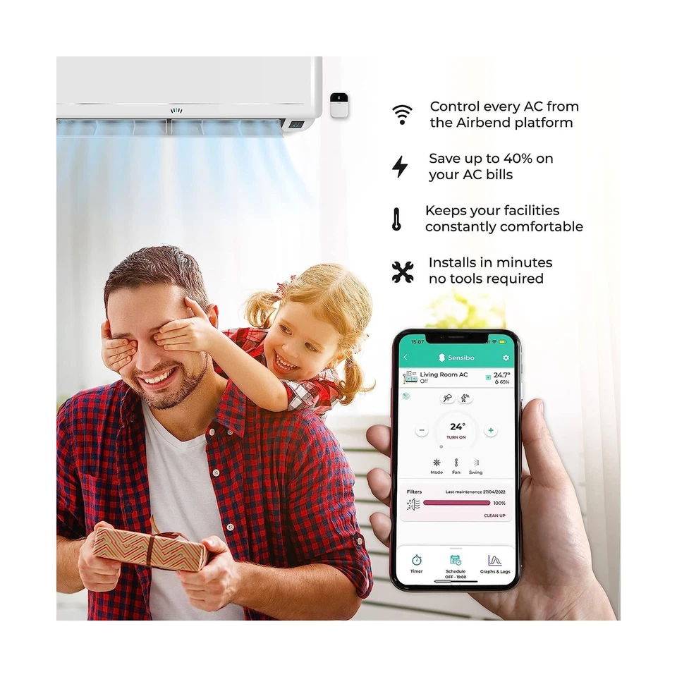 Sensibo Sky, Smart Wireless Air Conditioner Controller. Quick & Easy DIY Inst... - Image 3 of 4