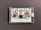 2023-24 Flawless Tim Duncan Victor Wembanyama D-Robinson Triple Tag/Patch 3/5 TT