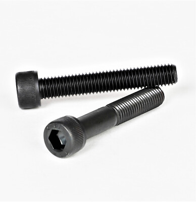 DIN 912 Zylinderschraube (ISK) 12.9 Stahl M8 (bis Länge 200mm) blank/schwarz
