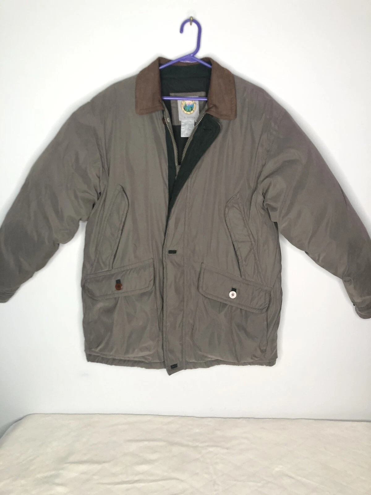 FOREST CLUB Polynylon Jacket Coat Mens Size Med Exc Condition