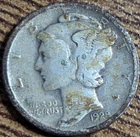 1928-D Denver Mint Silver Mercury Dime
