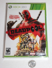 New Factory Sealed Deadpool Xbox 360 Game 2013 Wolverine X-Men Marvel Comics