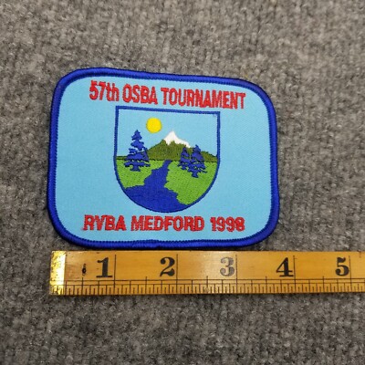 57th OSBA Tournament RVBA Medford 1998 Patch Ontario Basketball