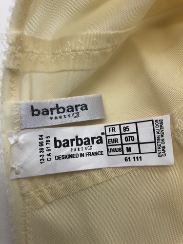 Culotte Mujer Barbara Talla M Color Amarillo Nuevo!!! - Imagen 8 de 8