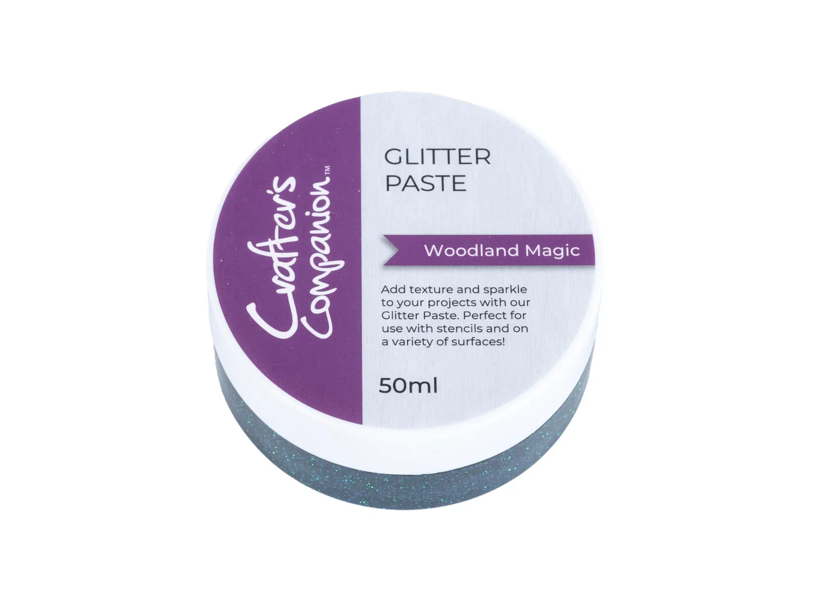 Crafter's Companion Glitter Paste 50ml - Woodland Magic