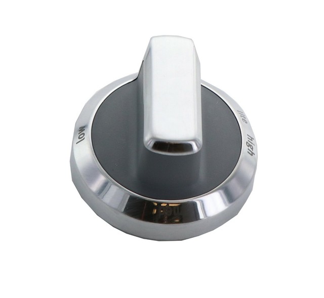 Kitchen Basics 101 W10111302 Range Knob Chrome Replacement Whirlpool