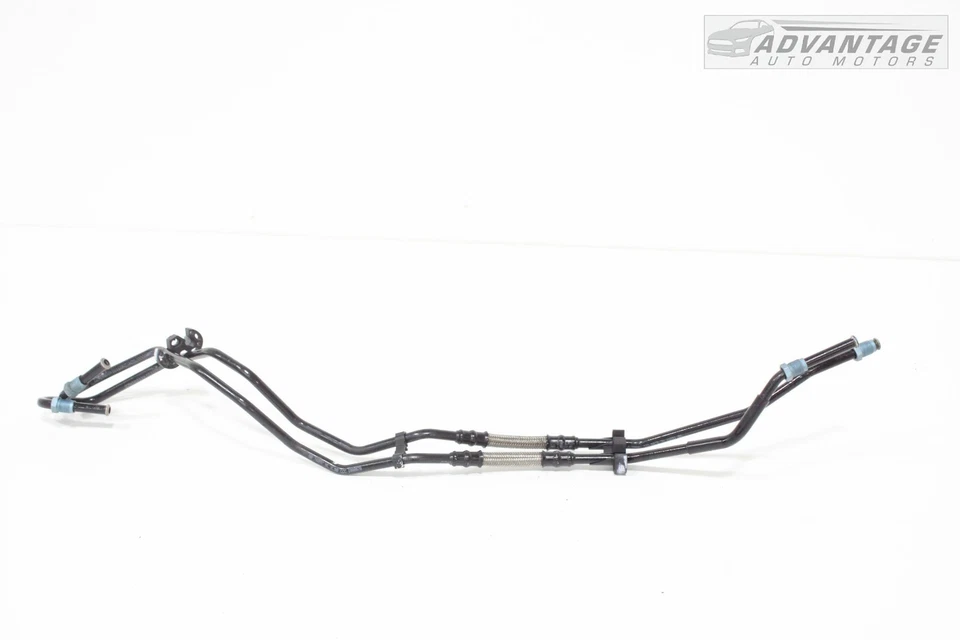 AUDI A8L QUATTRO V6 2015-2018 FLUIDO HIDRÁULICO LÍNEA DE FRENO MANGUERA TUBO CONJUNTO DE 2 OEM Foto 2 de 4