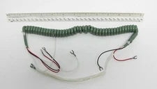 New Telephone Handset Cord - 6' Moss Green Spaded