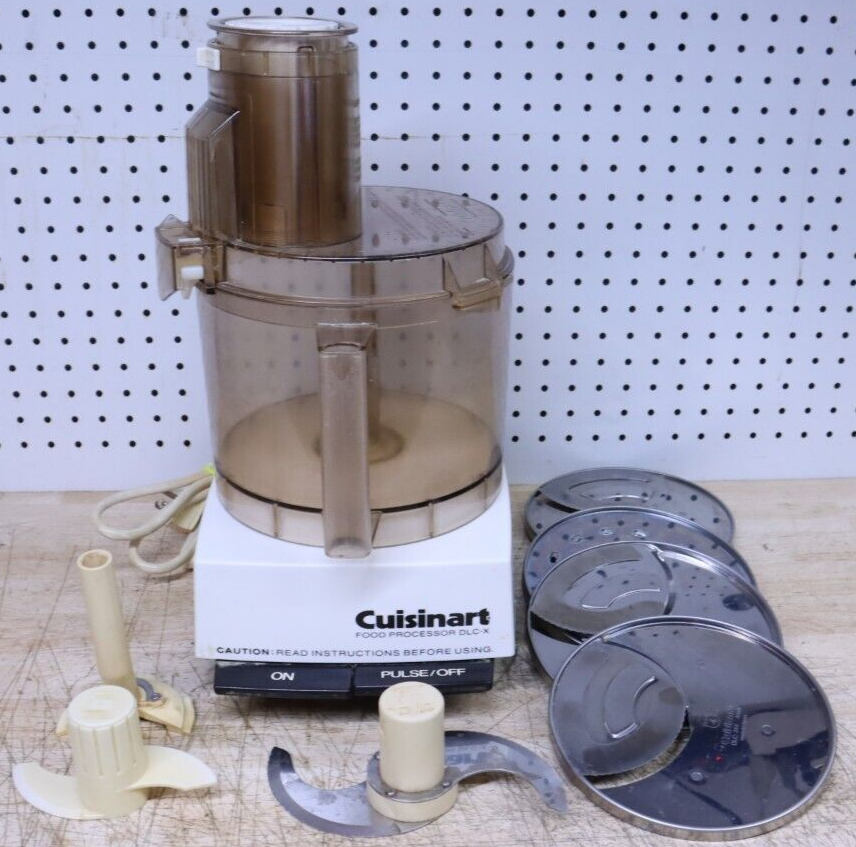 Rare Vintage Used Cuisinart DLC-X Professional Commercial Rare Vintage Used Cuisinart DLC-X Professional Commercial