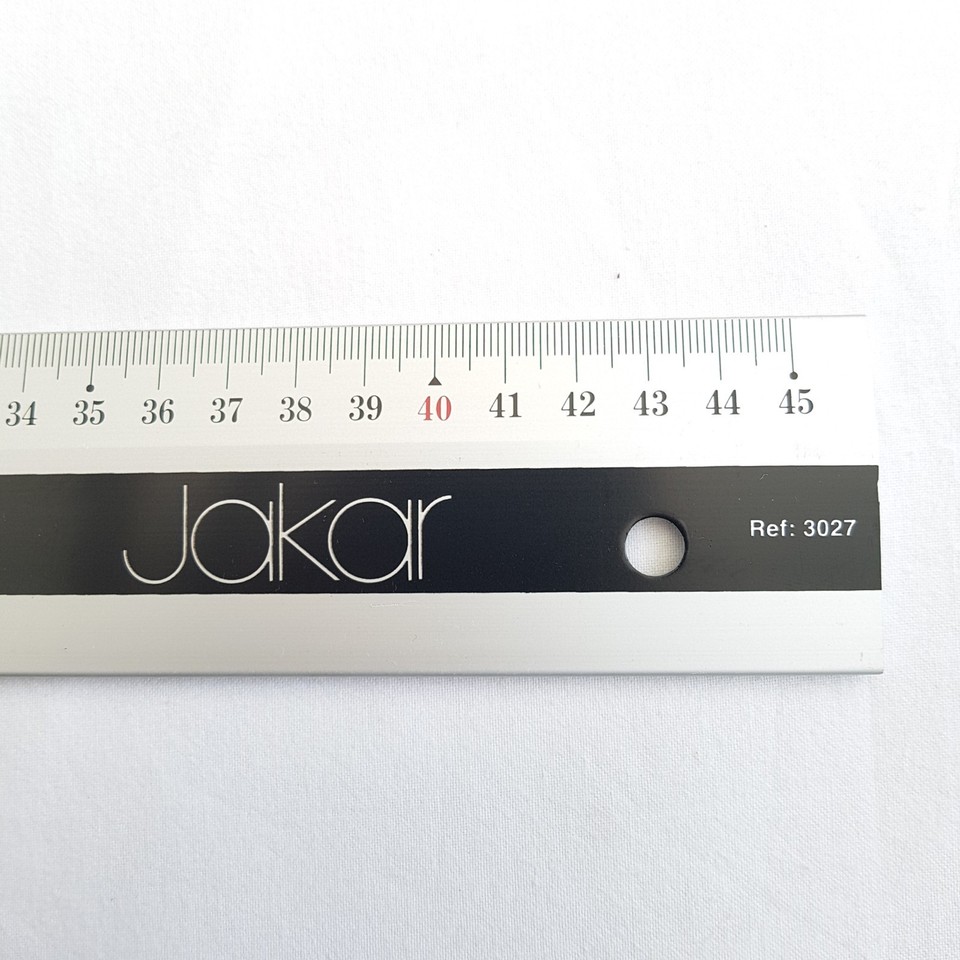 Jakar 45cm Aluminium Ruler With Handle DIY Hand Tool Rule Straight Edge ...