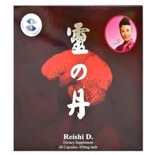 Reishi D. (60 Capsules) 灵芝丹 60粒 Fast Ship From USA