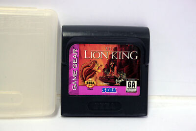 DISNEY THE LION KING SEGA GAME GEAR GIOCO ACCETTABILE EDIZIONE USA FR1 ...