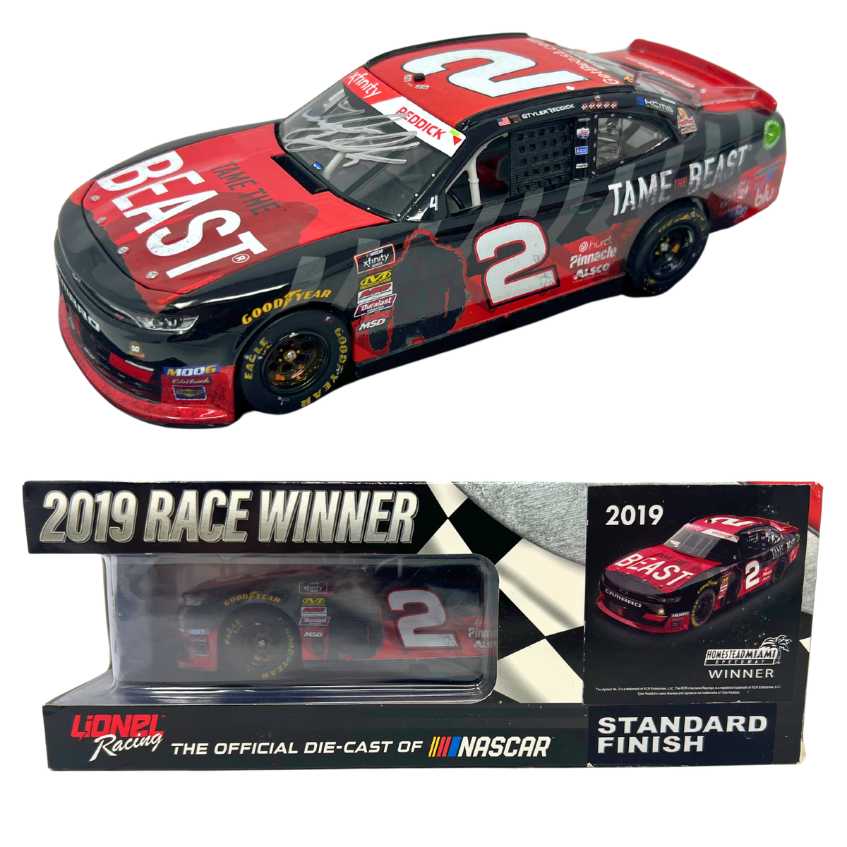 Lionel Nascar #2 Tyler Reddick Tame the Beast Win 2019 Camaro 124