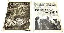 Resound Records Catalog 1999 & Resound Update 8.1 2003 Metal News Interviews