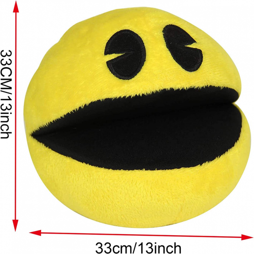 Pacman Plush 13" Lifelike Yellow Stuffed Animal Toy Cute  - Picture 7 of 7