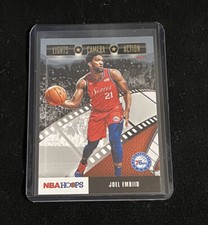 2019-20 Hoops Lights Camera Action Winter #27 Joel Embiid 76ers