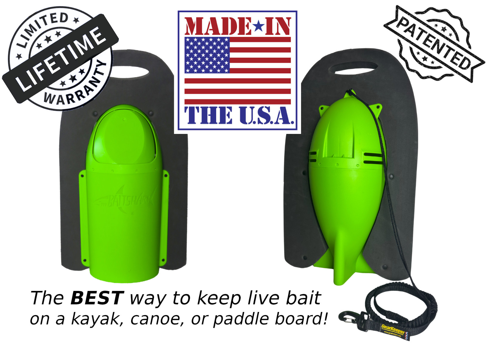Fishing Livewell Live Bait Container - 5.5qt