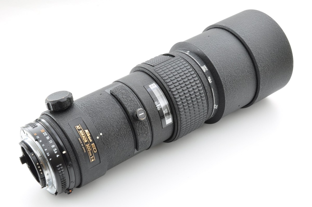 Nikon AF NIKKOR 300mm f/4 ED Near Mint Telephoto Lens From Nikon AF NIKKOR 300mm f/4 ED Near Mint Telephoto Lens From