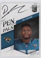2018 Donruss Elite Pen Pals DJ Chark #PP-DJC Auto 4f5