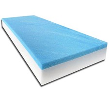 6" Height x 35" Width x 79" Length Camper/RV bunk Mattress with Gel Memory Fo...