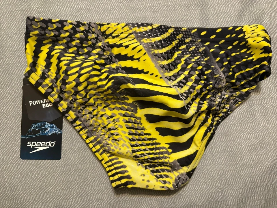 Speedo Men's Swimsuit - Coded Riff Brief - Size 28 - Yellow - Brand New 🔥 - Image 3 of 4