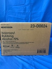 McKesson Isopropyl Alcohol 32 oz. Bottle 70 Strength 12 Ct PN 23-D0024