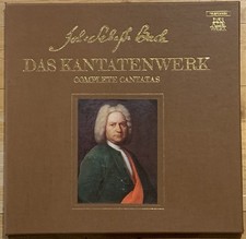 Bach Complete Cantatas Vol.5 HARNONCOURT Telefunken 2 LP Box SKW 5 w/ Score NM