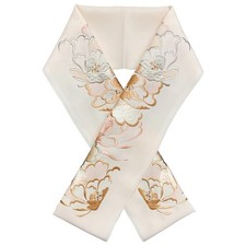 Kimono Haneri Collar Silelly Large Flower Dusty Pink Japanese Brand